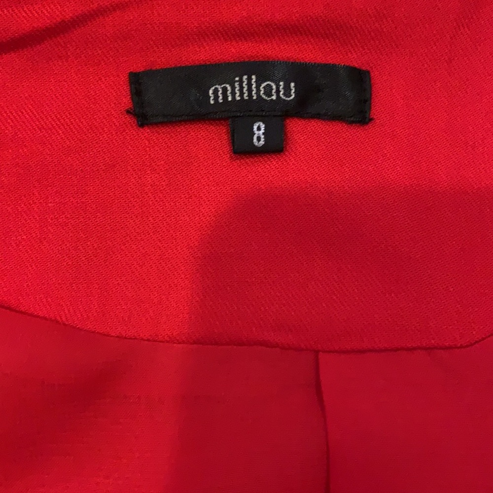 LF Cropped Red Blazer - Picture 5 of 11